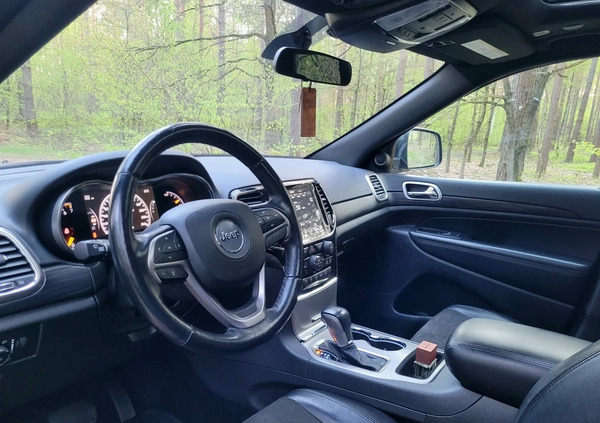 Jeep Grand Cherokee cena 131000 przebieg: 40000, rok produkcji 2021 z Obrzycko małe 379